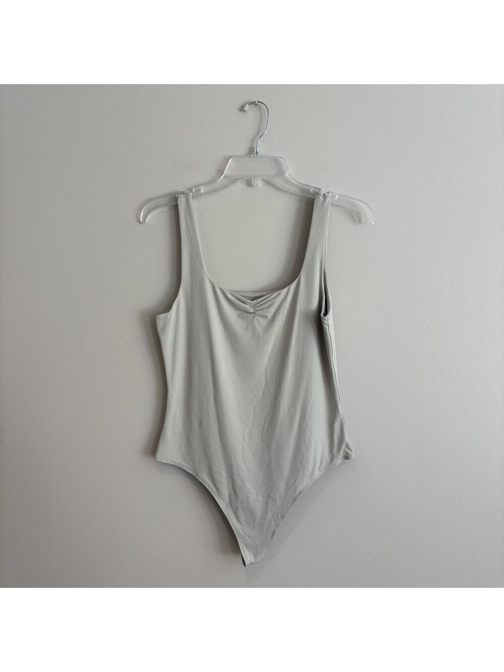 House of Harlow 1960 Gray Sleeveless Bodysuit Size L - Picture 1 of 6